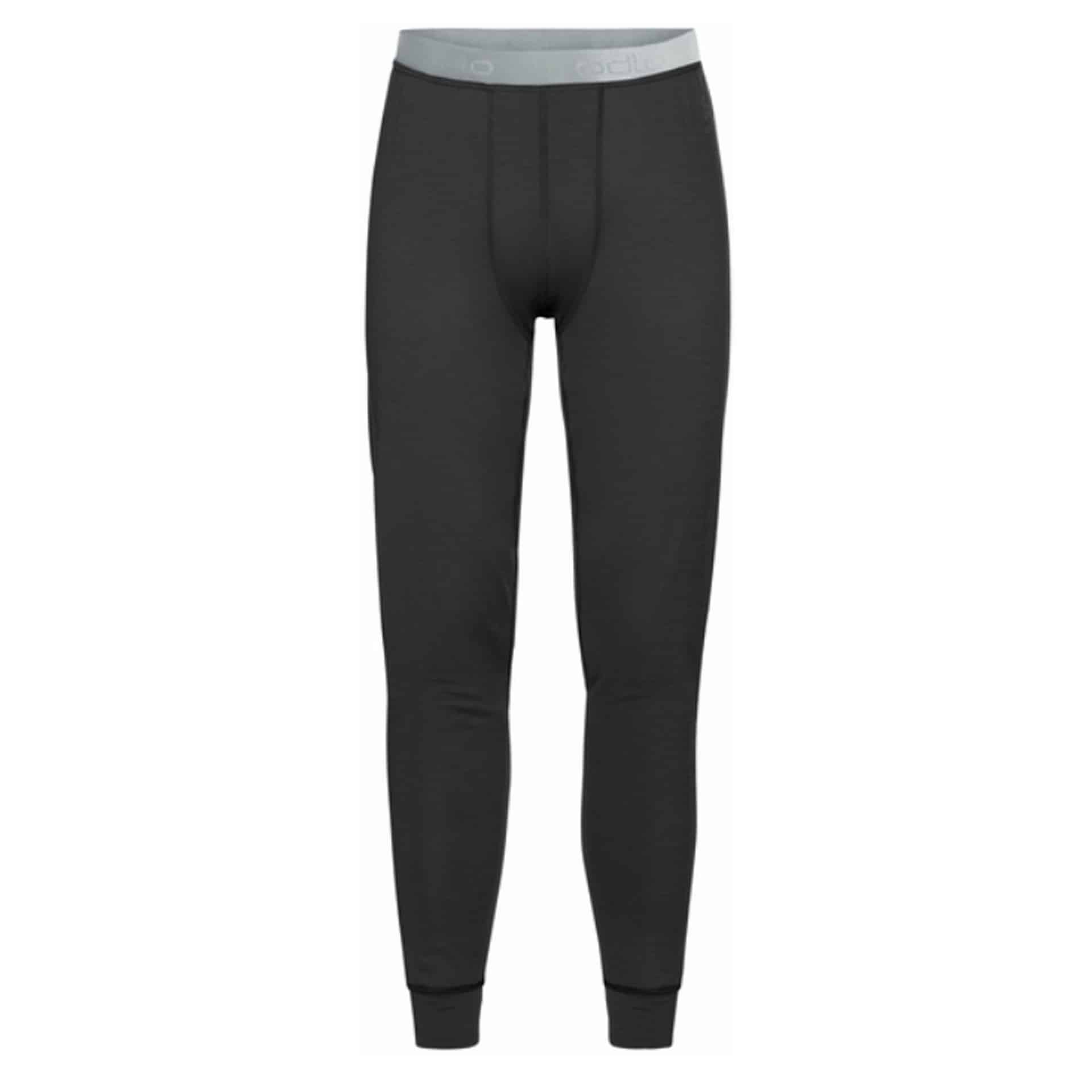 ODLO men's NATURAL 100% MERINO WARM 3/4 Base Layer Pants - Asport