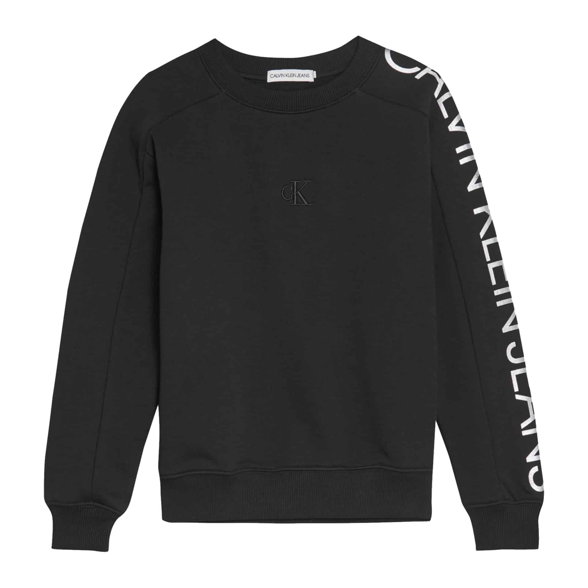 Calvin klein clearance side stripe sweatshirt