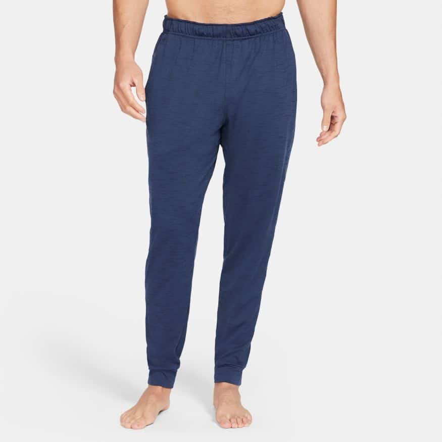 Nike Yoga Dri-FIT Pants Black / Grey The Nike Yoga Dri-FIT Pants are a  soft, light layer that keeps you comfortably covered during practice and  beyond. They're made from at least 75%