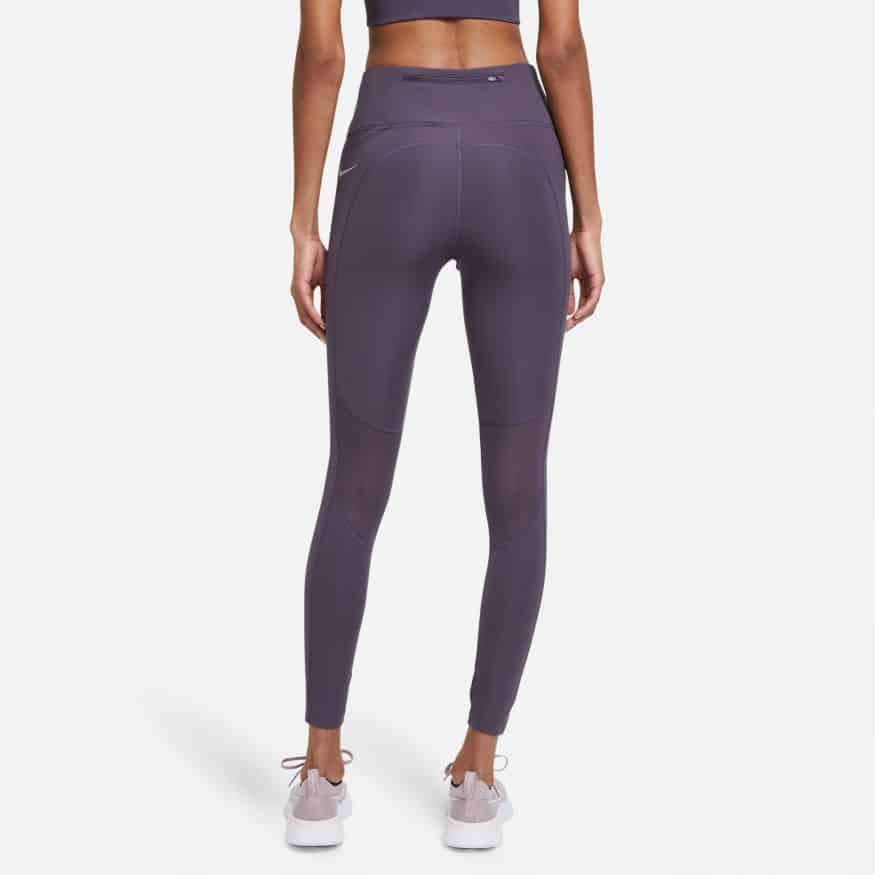 Nike OneWomen's Faux-Leather Mid-Rise 7/8 Leggings - Asport