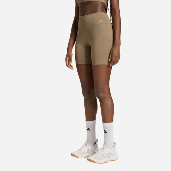 LEGGINGS COURTS OPTIME WORKOUT À 3 BANDES