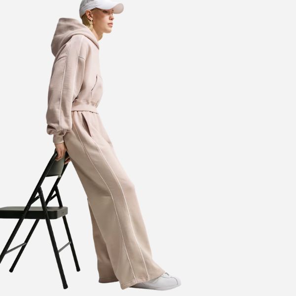 STUDIO FLEECE WIDE LEG PANTS - Image 6