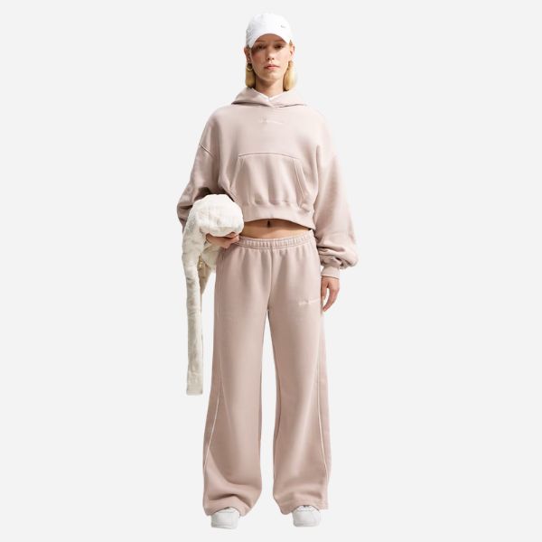 STUDIO FLEECE WIDE LEG PANTS - Image 4