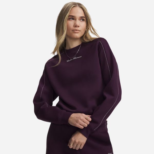 RIVAL FLEECE SHIMMER CREW NECK SWEATER