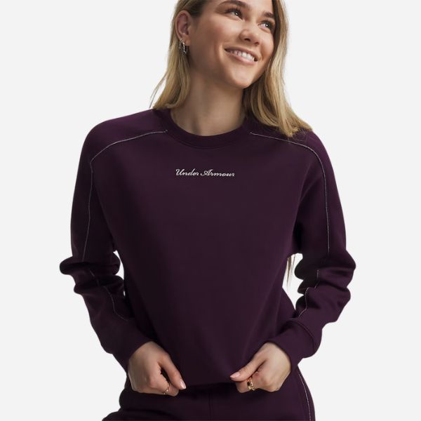 RIVAL FLEECE SHIMMER CREW NECK SWEATER - Image 3