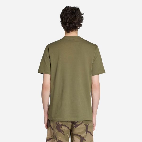 T-SHIRT À MOTIF CAMO CIRCULAIRE