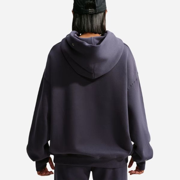 SWEAT À CAPUCHE EN POLAIRE STUDIO, POIDS MOYEN